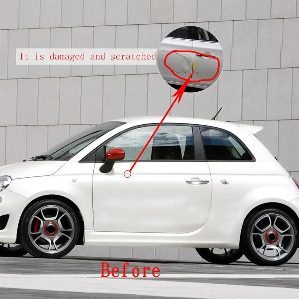  For Fiat 500 Creative Car Whole Body Sticker Decoration Car Protection Stickers Car-Styling Auto Ac