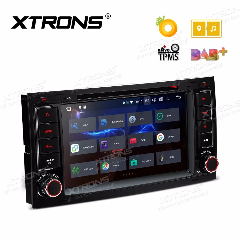 Clearance Android 8.0 Oreo OS 7" Car DVD Multimedia GPS for Volkswagen Touareg 2004-2011 with 4GB RAM 32GB ROM & Multi-Window View Support 4