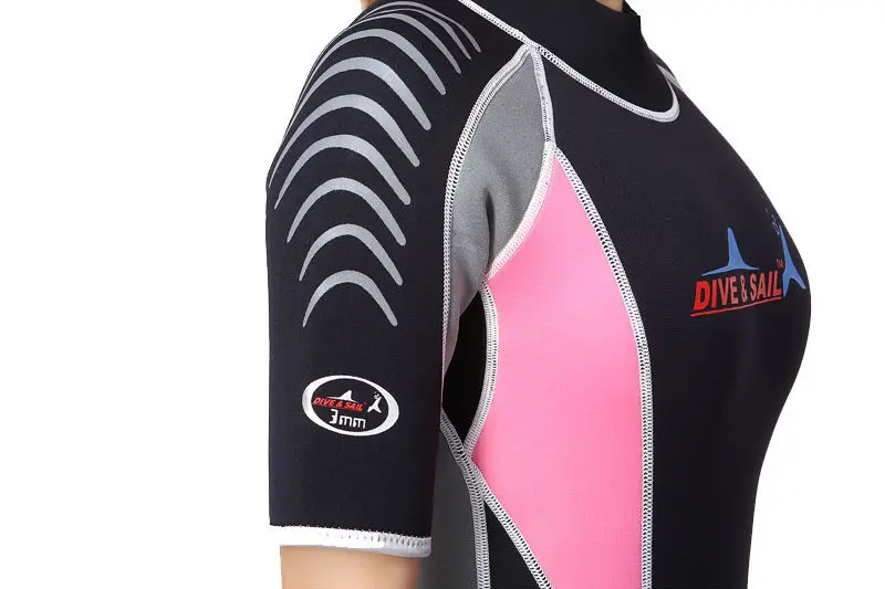 WDS-4126-15 3MM Neoprene Wetsuit Diving Suits Sun Protection Swimwear