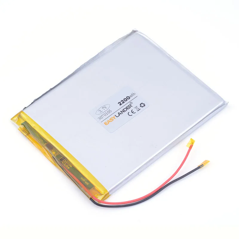3 7 V полимерная батарея 3070105 2200 mah история электромеханическая zishu всем 7-дюймовый