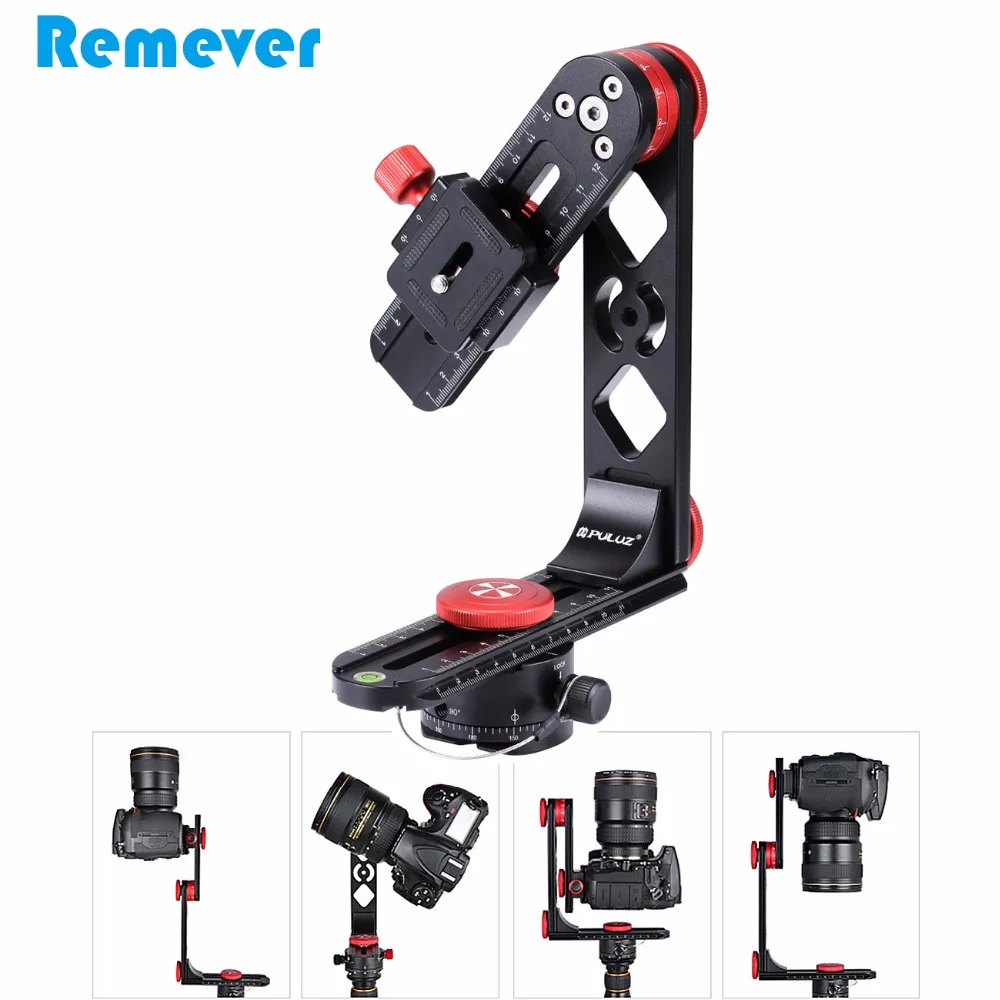 

720 Degree Panoramic Tripod Head for DSLR Cameras Aluminum Alloy Ball head Camera Quick Release Plate With 1/4 Inch Screw