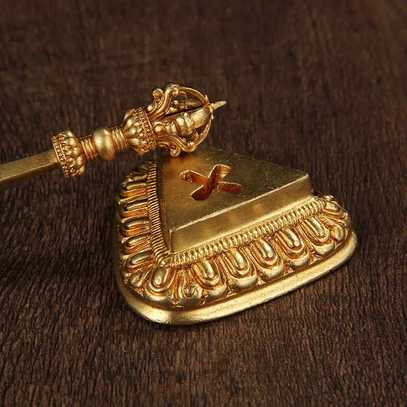 Медный меч мудрости манджури тибетская искусственная драпировка приносящий в