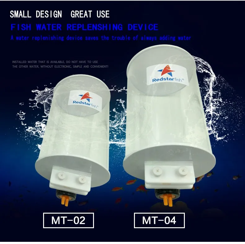 

Redstar 4L Automatic Electric Power-free Water Replenishing Bucket For Small Fish Tank And Aquarium For Fresh Water And Seawater