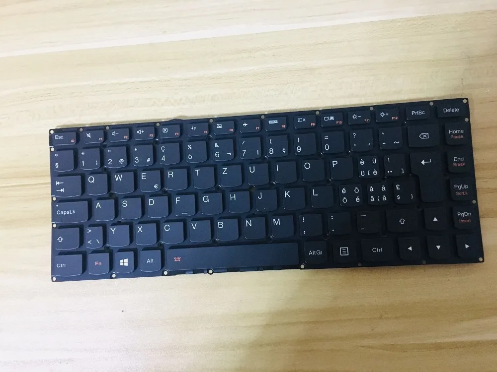 ① клавиатура Lenovo Yoga 4 Pro Yoga 900-13ISK 900-13ISK2 Швейцарская раскладка ①