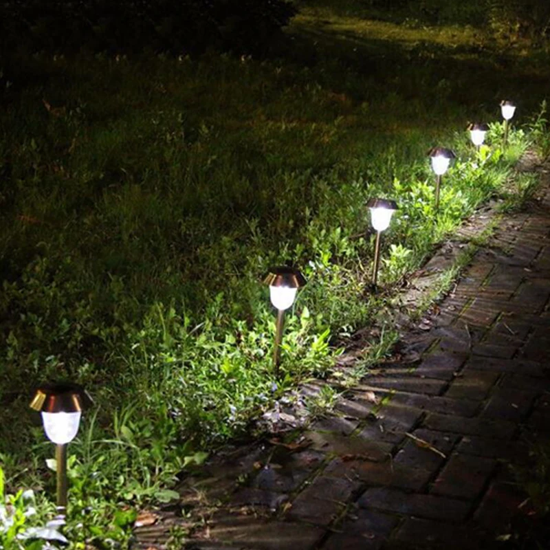 Solar Lamp Outdoor Waterproof Stainless Steel Lawn Light Landscape Lights LED Solar Lights for Garden Decoration Yard Lamp (6)