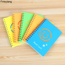 Дневник со смайликом, блокнот, офисные канцелярские принадлежности, школьные принадлежности, новейший милый план, памятник, креативные кавайные студенческие подарки, блокнот