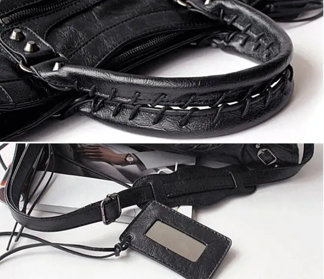  Luxury Handbags Women Bags Designer Soft Tassel Motorcycle Handbags Ladies Chic PU Leather Crossbod - 33015942567