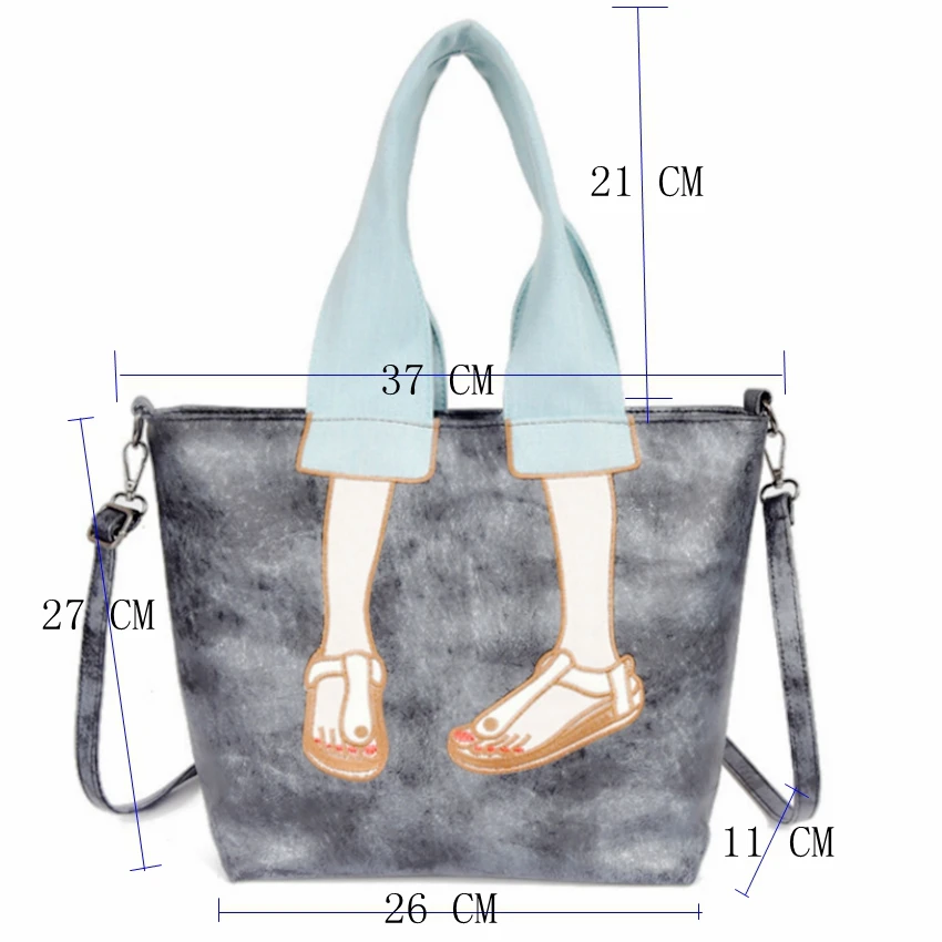 Simple Atmosphere Blue WHXYAA Ladies Canvas Beach Bag Shoulder Bag Tote Bag Large-Capacity Shopping Bag