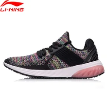 Li-Ning/Женская гелевая Классическая прогулочная обувь; износостойкие Нескользящие кроссовки; спортивная обувь с подкладкой из пряжи; AGLN044 SJFM18