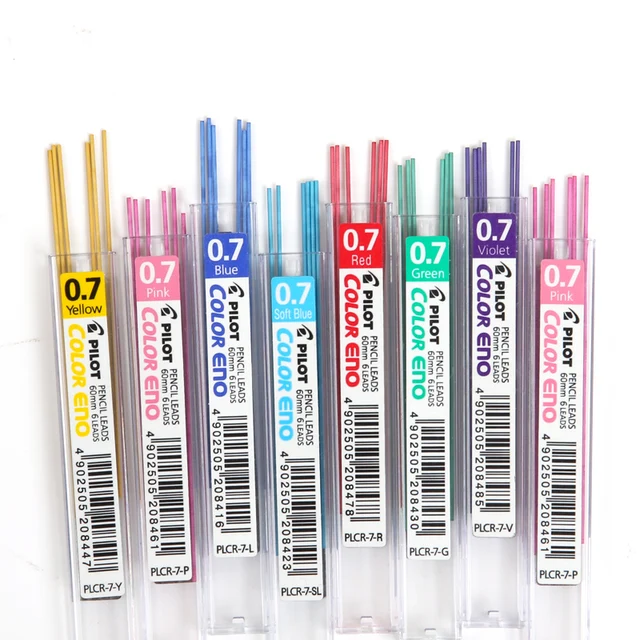PILOT PLCR 7 Colorful Mechanical Pencil Lead 0.7 mm Pencil Refill Japan