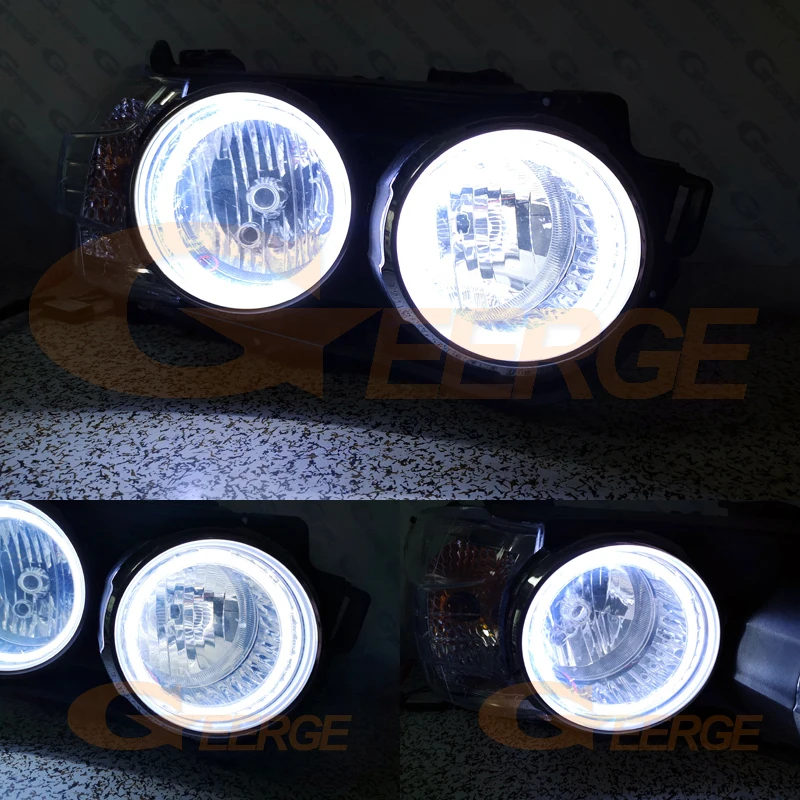 cob led angel eyes kit FOR AVEO Chevrolet Sonic (T300) Holden Barina(TM)(7)