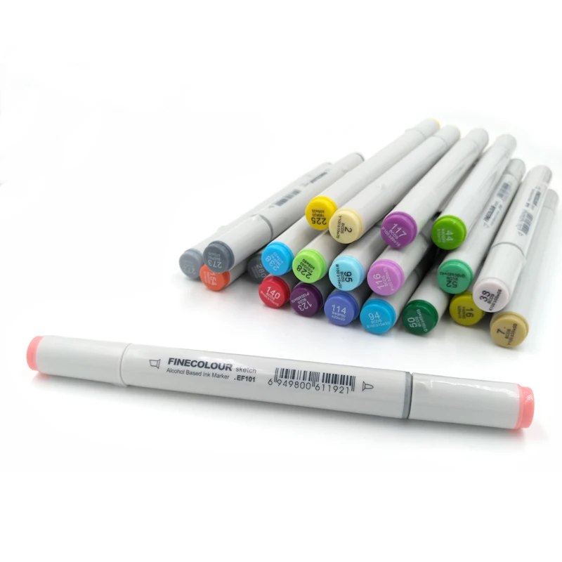 sketch price pen set Alcohol Based 6 selection self Art Finecolour Markers sketch price pen set Alcohol Based 6 selection self Art Finecolour Markers