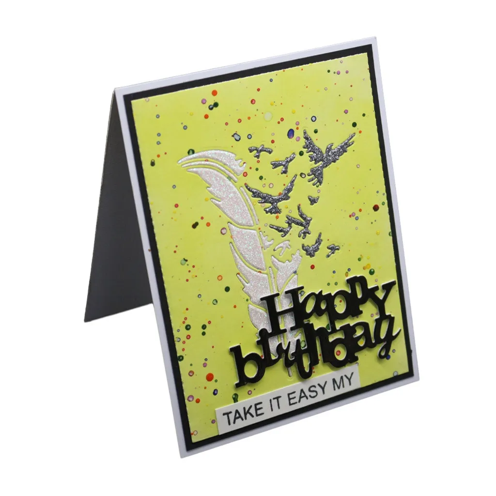 Инструменты для тиснения металла diecutingdies трафарет для DIY скрапбукинга AlbumPaperCardDecorCraft дропшиппинг 19 Mar19DIY Скрапбукинг