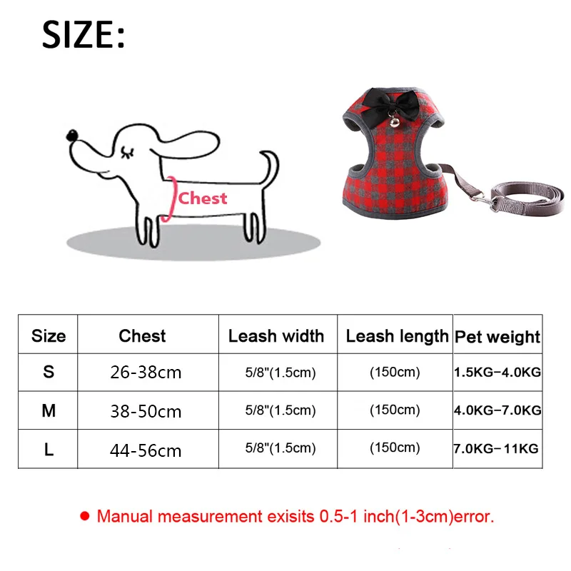 Поводок для маленькой собаки и поводок набор жилет для домашнего питомца жгут с бантом сетки Мягкий для маленьких щенков собаки чихуахуа Йоркских мопс