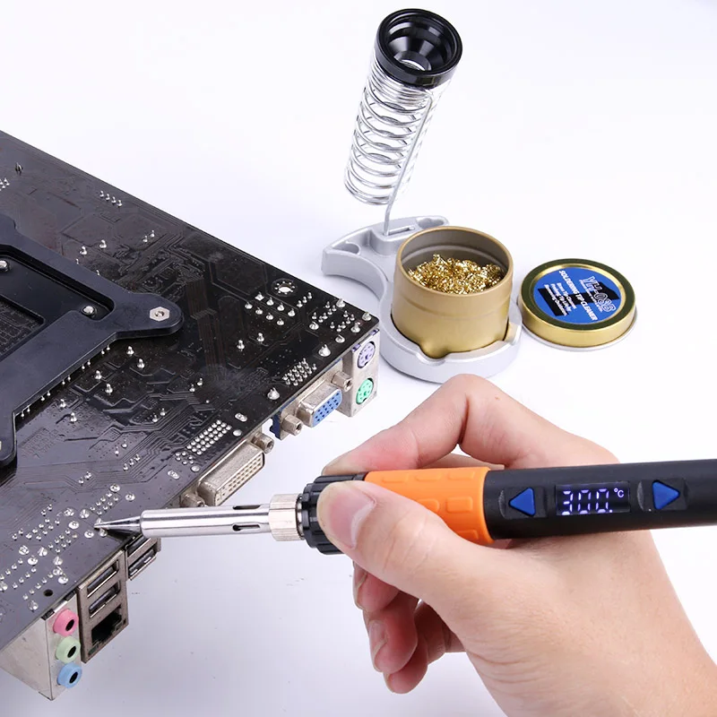  A-BF GT90E 90W Digital LCD Electric Soldering Iron Kit Temperature Adjustable 220V Soldering Iron T