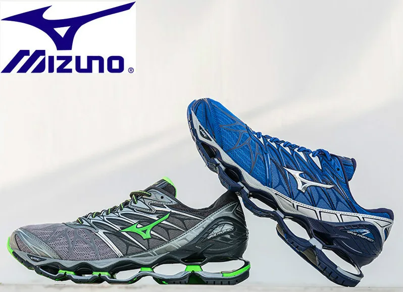 

New Style Mizuno Wave Prophecy 7 Professional Men Shoes 6 Color Running Shoes For Men Weight Lifting Size 40-45 Stable Sports