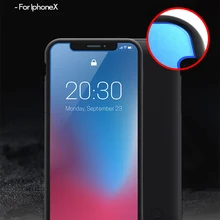 GOLDFOX 4000 мАч ультратонкая батарея зарядное устройство чехол для iPhone x power Bank зарядный чехол зарядное устройство чехол для iPhone X
