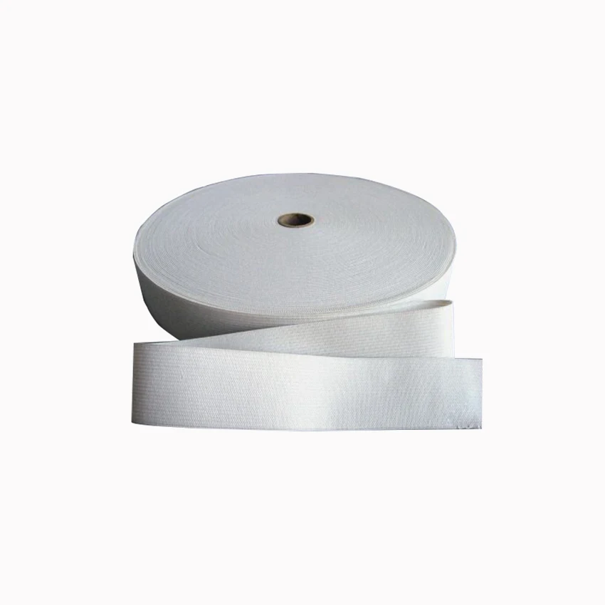

1 Roll Braided Elastic Rubber band 5m 8m 40m White Black Knitted Elastic