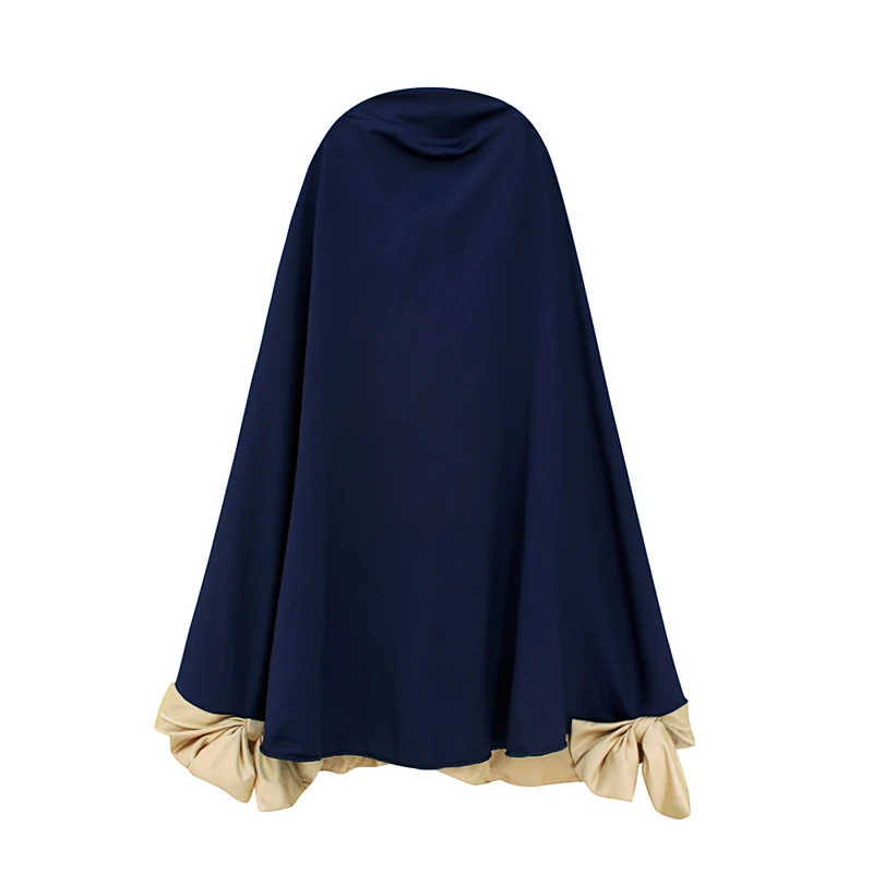 Мусульман, платье для девочек платья с длинным рукавом абайя, кафтан для девочек платье+ хиджаб, комплект из 2 предметов, костюмы мусульманских детей Комбинации одежда