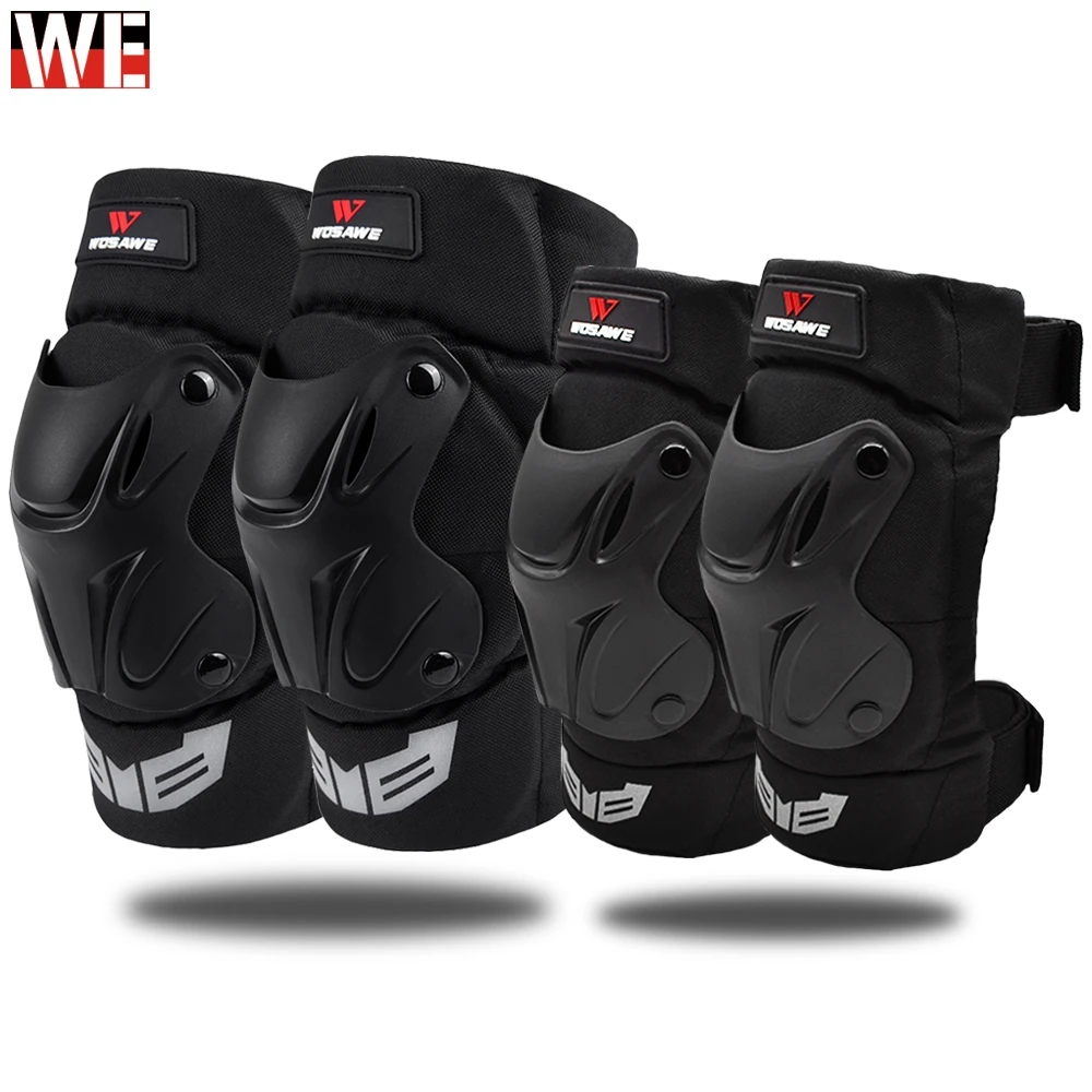 

WOSAWE Motorcycle Protective Knee Pad Elbow Pad moto Off-road Motocross Protection Gear Body Guard Bicycle mtb Protector