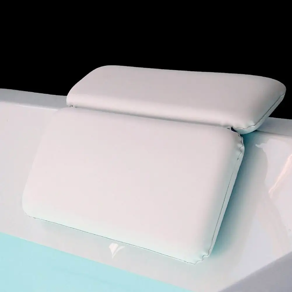 Экологичные спа-подушки для ванной комнаты Удобная подушка для ванной шеи Подушка для ванны мягкий подголовник на присосках подушка для ванной