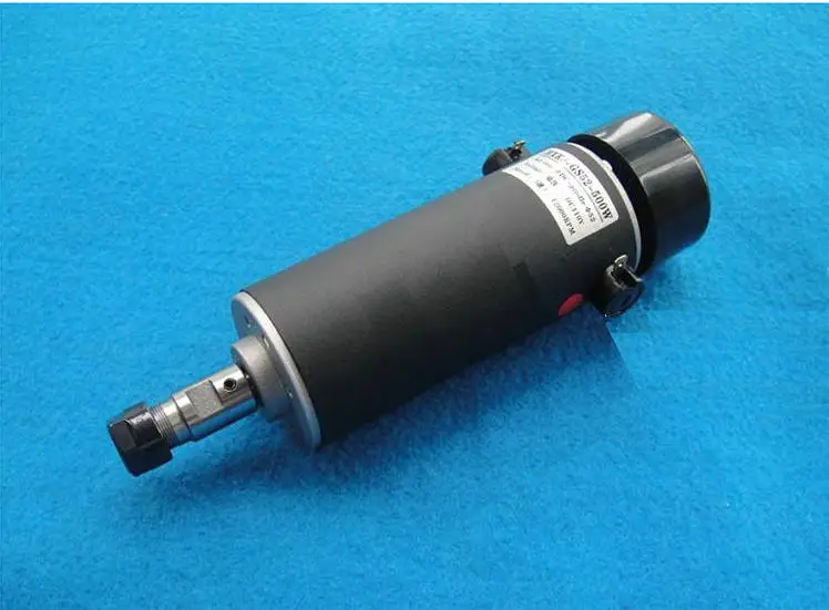 DC110V 500W ER11 высокоскоростная щетка с воздушным охлаждением мотор шпинделя