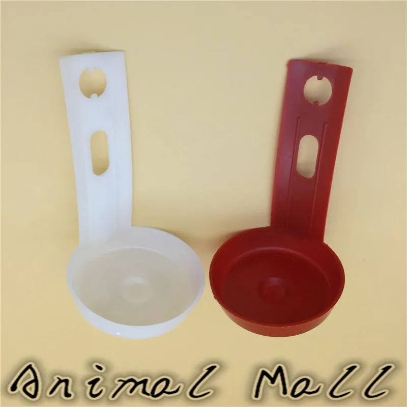 100 Pcs Coop Chicken Drinkers for Chickens Waterer Red White Color Birda Arrival Feeder Chicken Supplies for Farms Wholesale