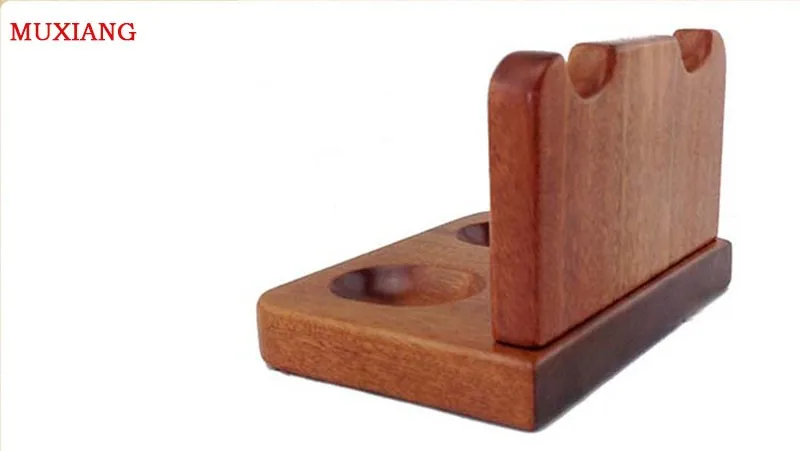 5 wooden 2 pipe racks