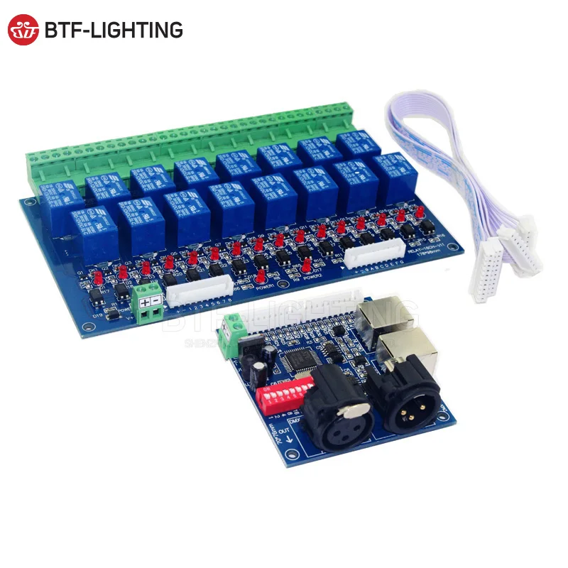 Оптовая продажа 3CH-16CH реле DMX512 контроллер релейный выход dmx 3CH 12CH контроллера |