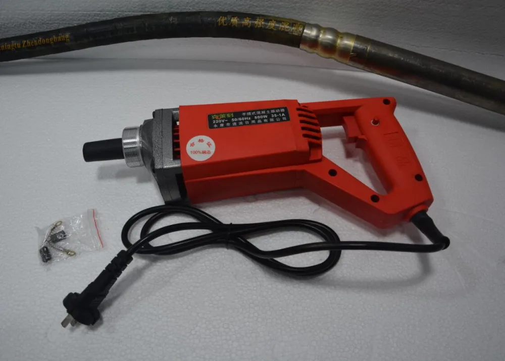 CONCRETE VIBRATOR 35MM STABLE VOLTAGE 800W MOTOR SIMPLE TO HANDLE