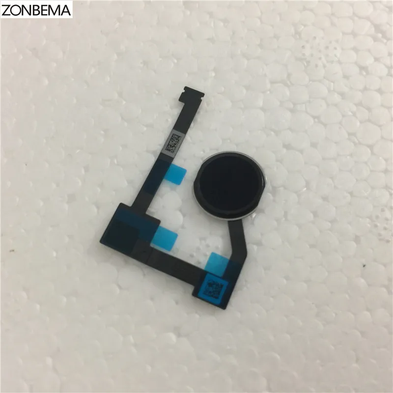 ZONBEMA Главная Кнопка с гибким кабелем лента в сборе + резина для iPad Air 2 Air2 6 A1567 A1566