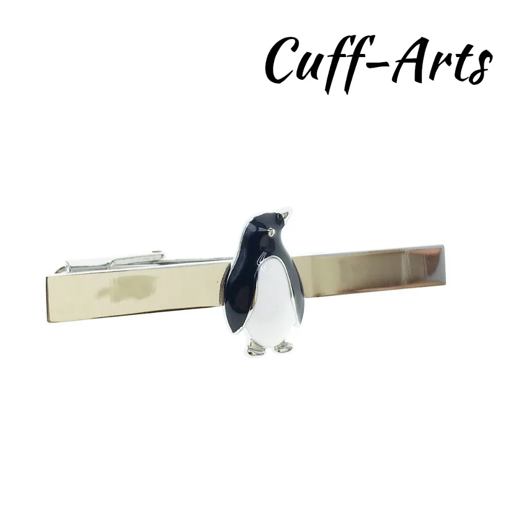 

Tie Clip For Men Penguin Tie Clip Novelty Men Tie Clip Male Business Gift for Mens Jewelry by Cuffarts T10029