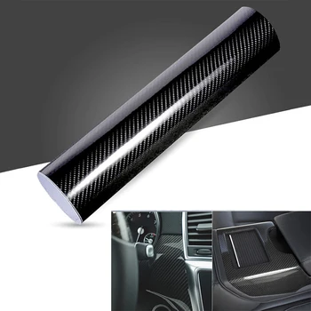 

Car Sticker For Audi A3 A4 B6 B8 B7 B5 A6 C5 C6 Q5 A5 Q7 TT A1 S3 S4 S5 S6 S8 Styling 5D Gloss Carbon Fiber 10\20*152cm