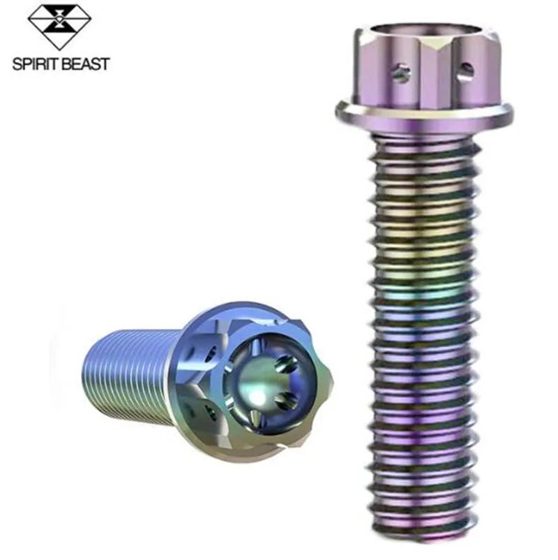 

SPIRIT BEAST Motorcycle Screw Parts Screw Personalized Tool Motorcycle Motorbike M6 Hexagonal Moto screw Motorcycle Accessories