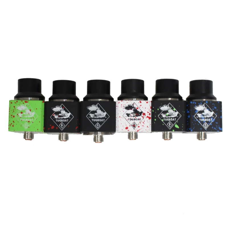 

Tugboat V3 RDA Rebuildable Dripping Atomizer Multiple Colors for Mechanical Box Mod Mutation