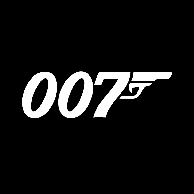 Светоотражающие забавные автомобильные наклейки и JAMES BOND 007 автомобильный