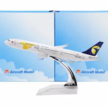 

The Mongolian Airlines A330 , 16cm, Metal Airplane Models Child Birthday Gift Models Free Shipping