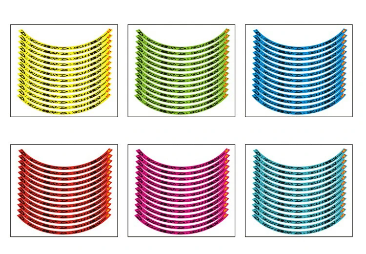26er 27,5 er 29er MTB обода колеса стикер велосипед обод наклейки велосипед Светоотражающие горный велосипед колеса с наклейкой для DEEMAX