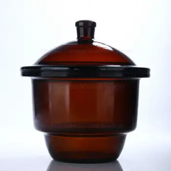

180mm,Amber Brown,Glass Desiccator Jar,Dessicator Dryer,7",Lab Glassware