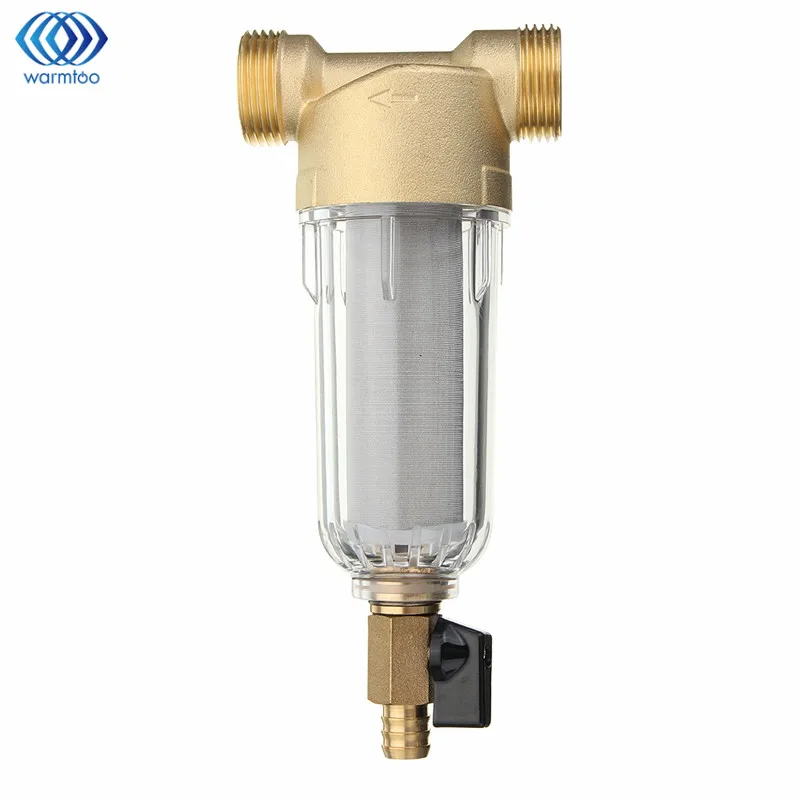 Purification Part Pre-filter In Water Filter Brass Siphon Backwash Water Purifier Washable 3/4 Purification Part Pre-filter In Water Filter Brass Siphon Backwash Water Purifier Washable 3/4