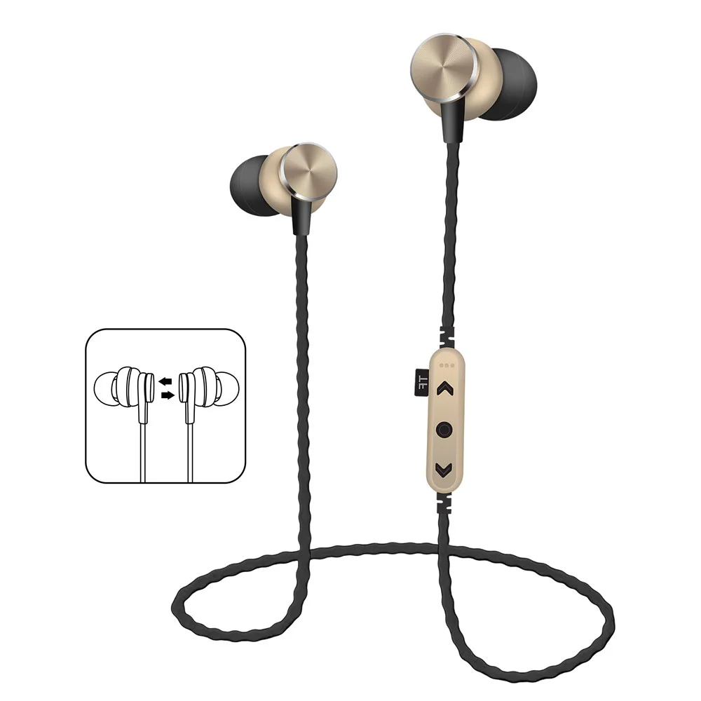MPLSBO TF разъем карты MP3 Bluetooth наушники Беспроводной стерео музыка спортивные