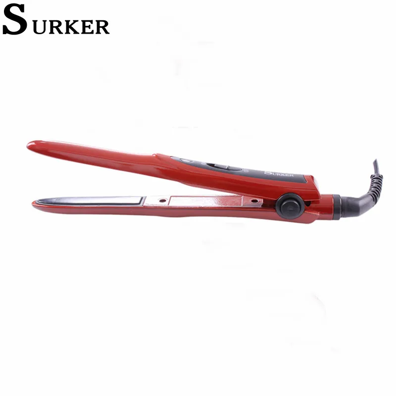 

Surker Hair Straightener Multifunctional Mini Hair Straighting Curling Iron Professional Hair Styling Tool Gift for Women SZF001