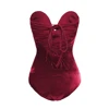 Low Cost Bodycon Jumpsuit Velvet HALTER-ONESIES Backless Sexy V-Neck Winter New Autumn Gold gzwODagn