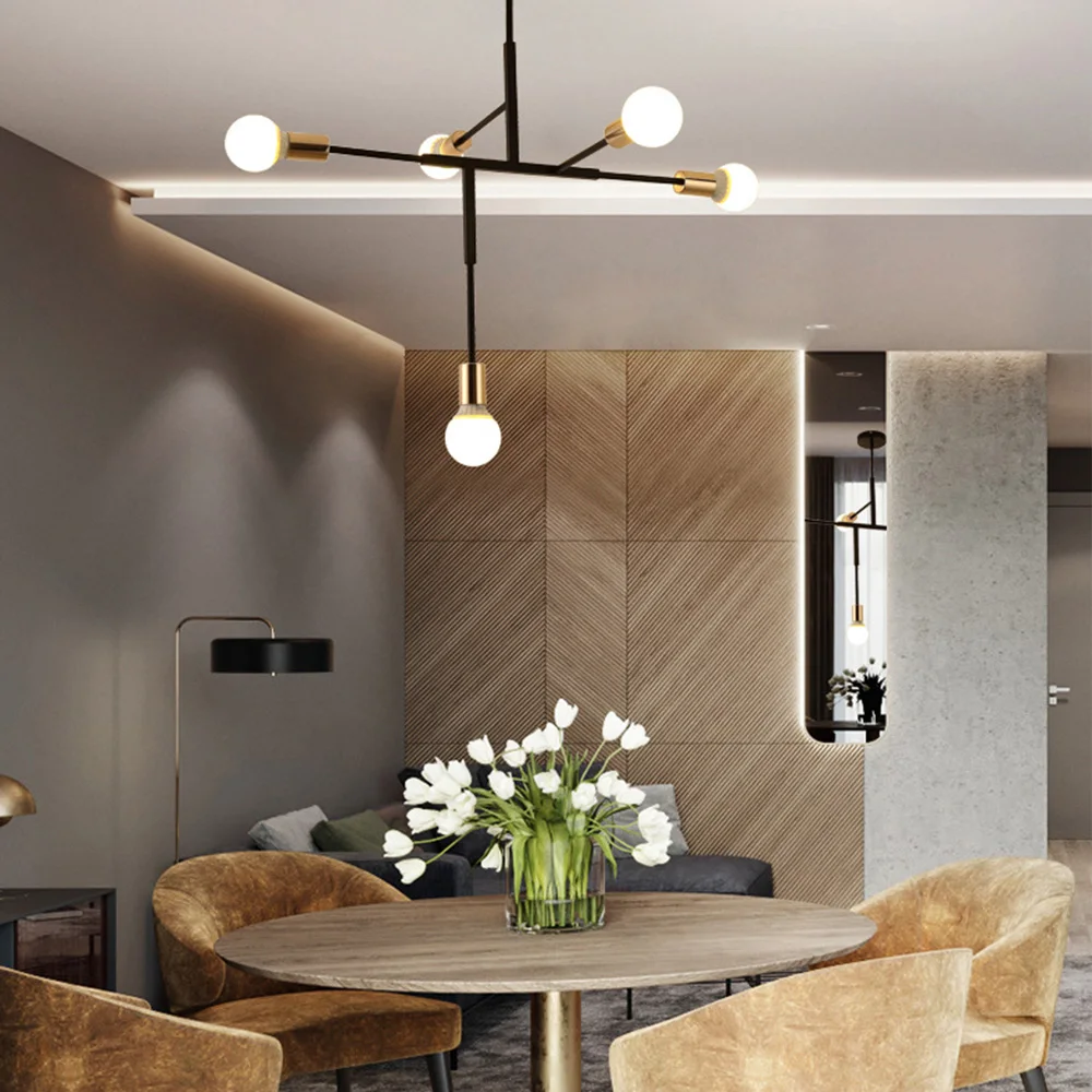 Moderno colgante luces E27 Hanglamp nórdico lámpara colgante de techo lámparas de techo colgante moderna E27 bombilla LED