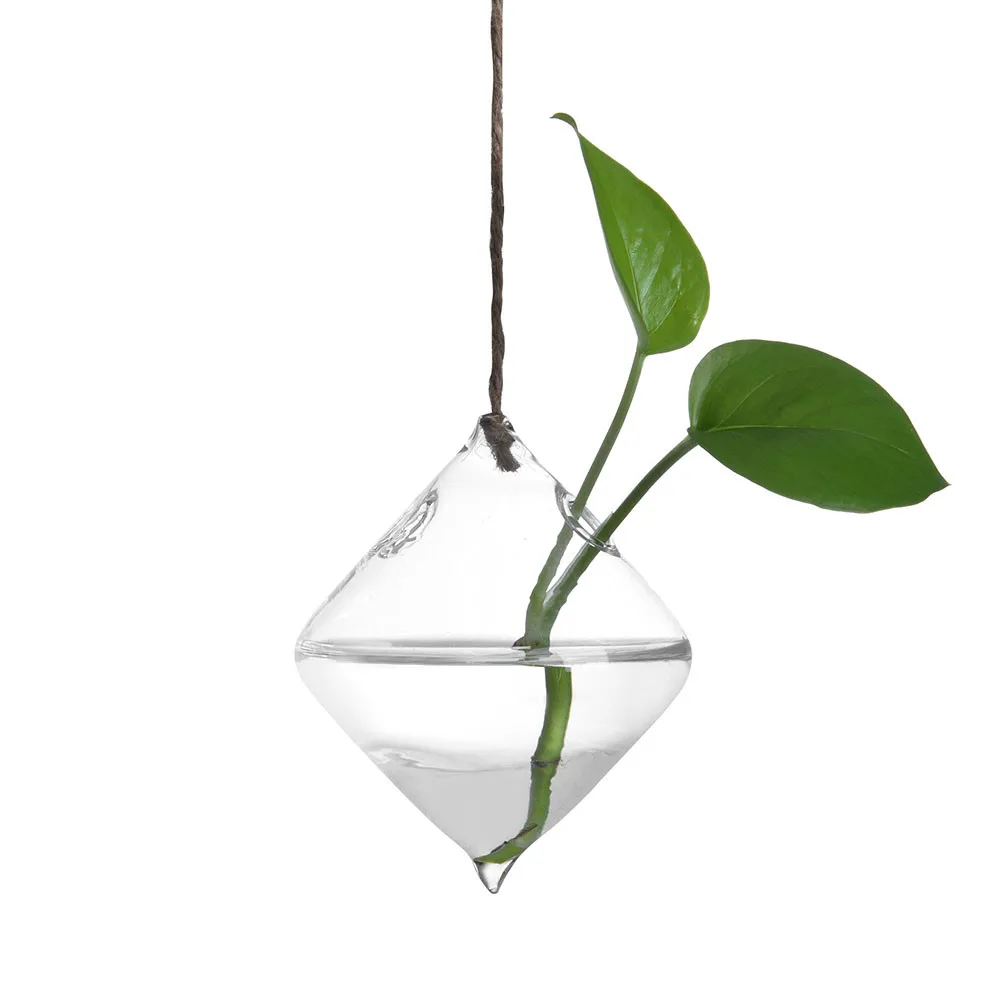 Винтажная креативная гидропонная ваза прозрачная ваза деревянная рамка ваза для декора стеклянная столешница растение бонсай дропшиппинг 314Z - Цвет: C