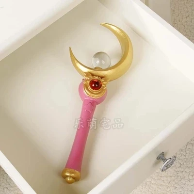 

Anime Sailor Moon Zecter Cosplay wands canes Sailor Moon Crystal ball Scepter Energy transformation character props Moon cane