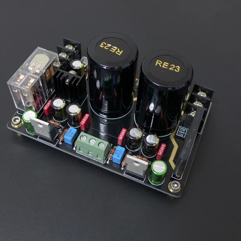 Цифровой усилитель аудио Плата LM1875 Amp 35V 6800 мкФ конденсатор в комплекте с низким