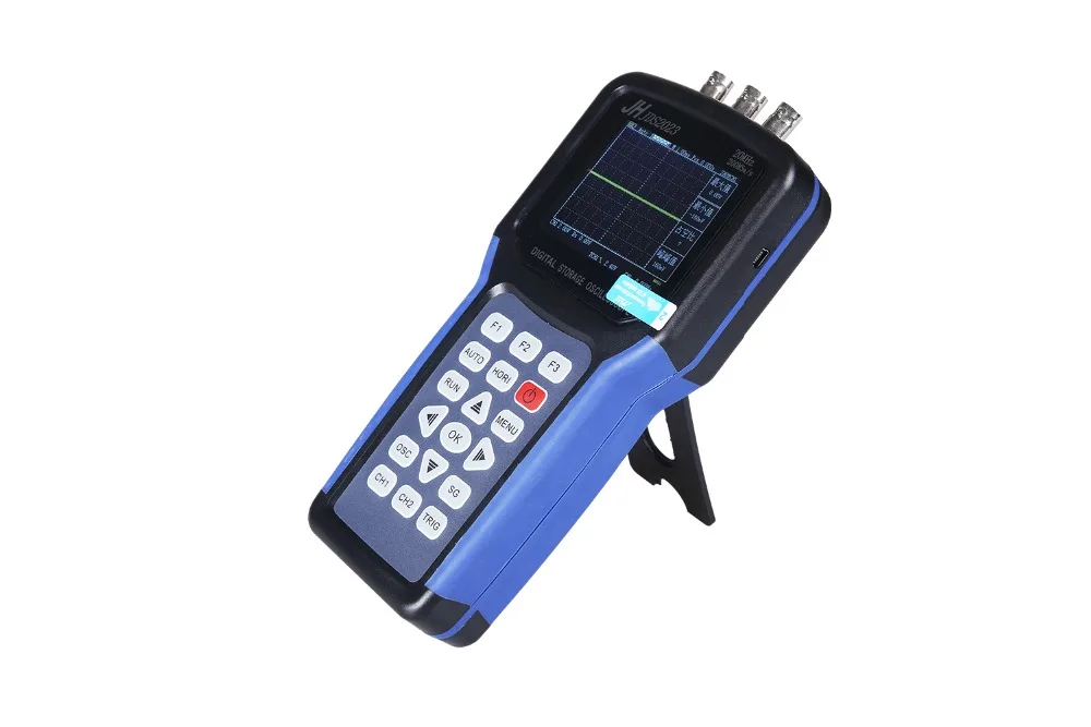 

Free shipping 2 in1 JDS2023 Digital Storage Handheld Oscilloscope Signal Generator 1CH 200MSa/S 20MHz 3.2 inch LCD screen