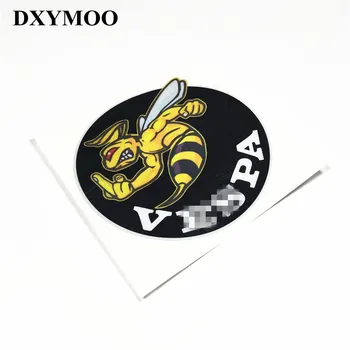 

10x10cm Funny Bee Racing Car Stickers Motorcycle Sticker Decals Wholesale for Honeybee MODS FLY125