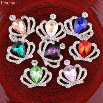 

Prajna Colored Crown Rhinestone Diamond Buckle Alloy Rhinestone Jewelry Accessories Pearl Apparel Clothing Bag DIY Decorations